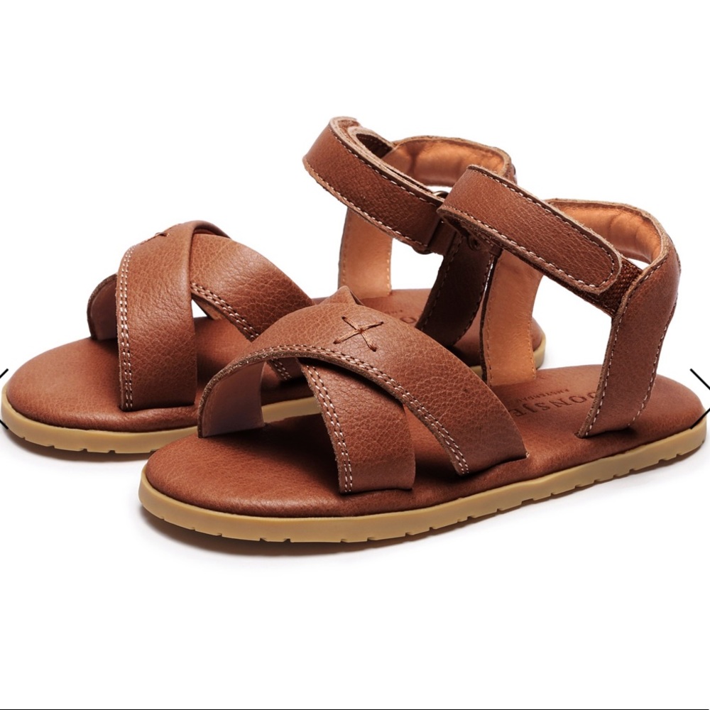 π’SOLDπ’ Donsje OTIS SANDAL - COGNAC LEATHER - Picture 3 of 5